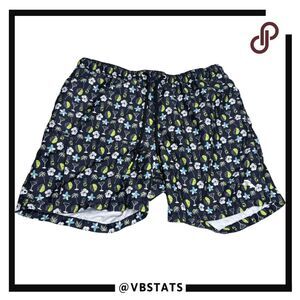 Tommy Bahama Men's Floral Palm Tree Martinis Swim Trunks Shorts Multicolor Large